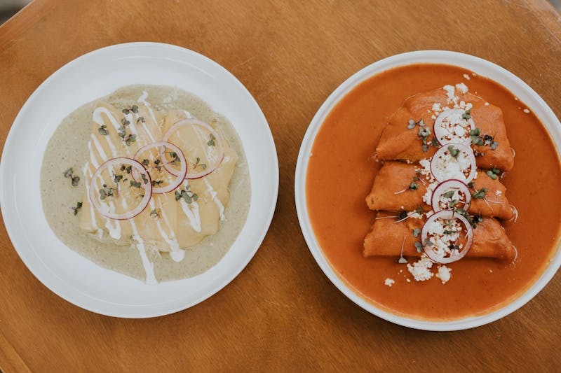 Seasonal veggie bowl with fresh produce at Cafe Rio