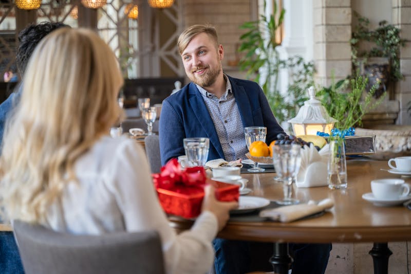 Weekend brunch event at Cafe Rio restaurant