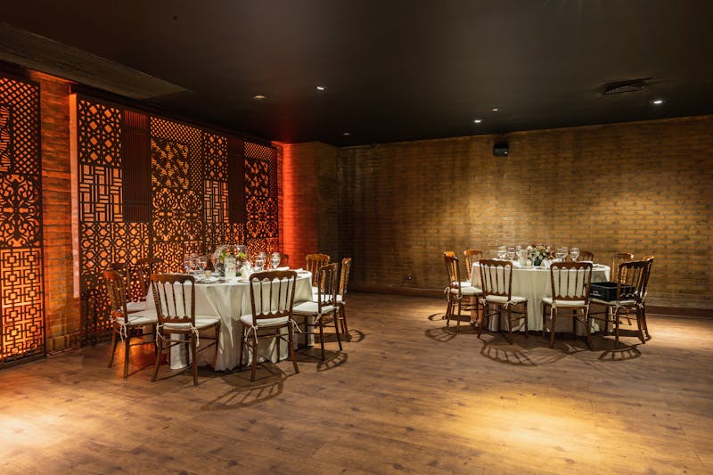 Private dining evening event hosted at Cafe Rio